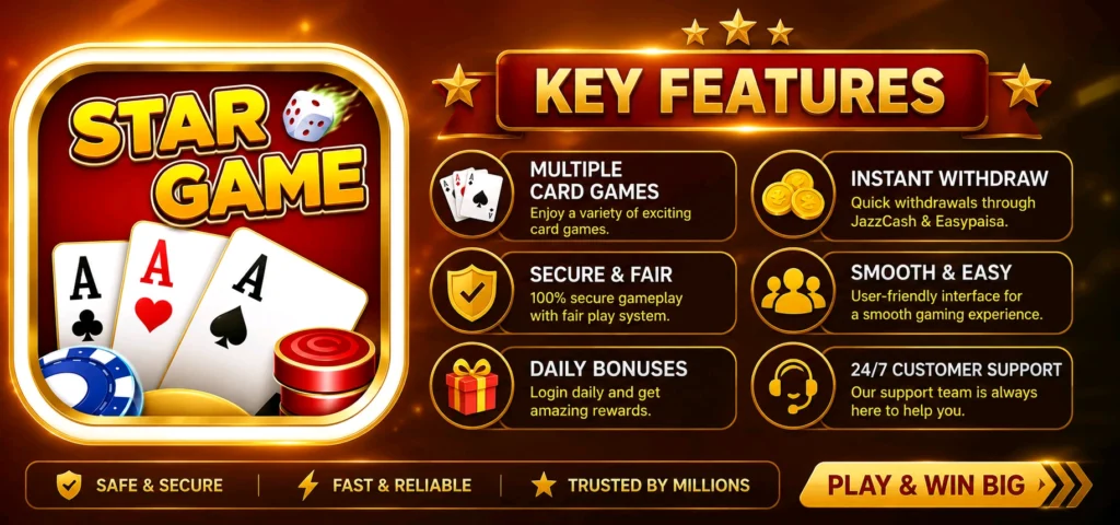 Star Game Features